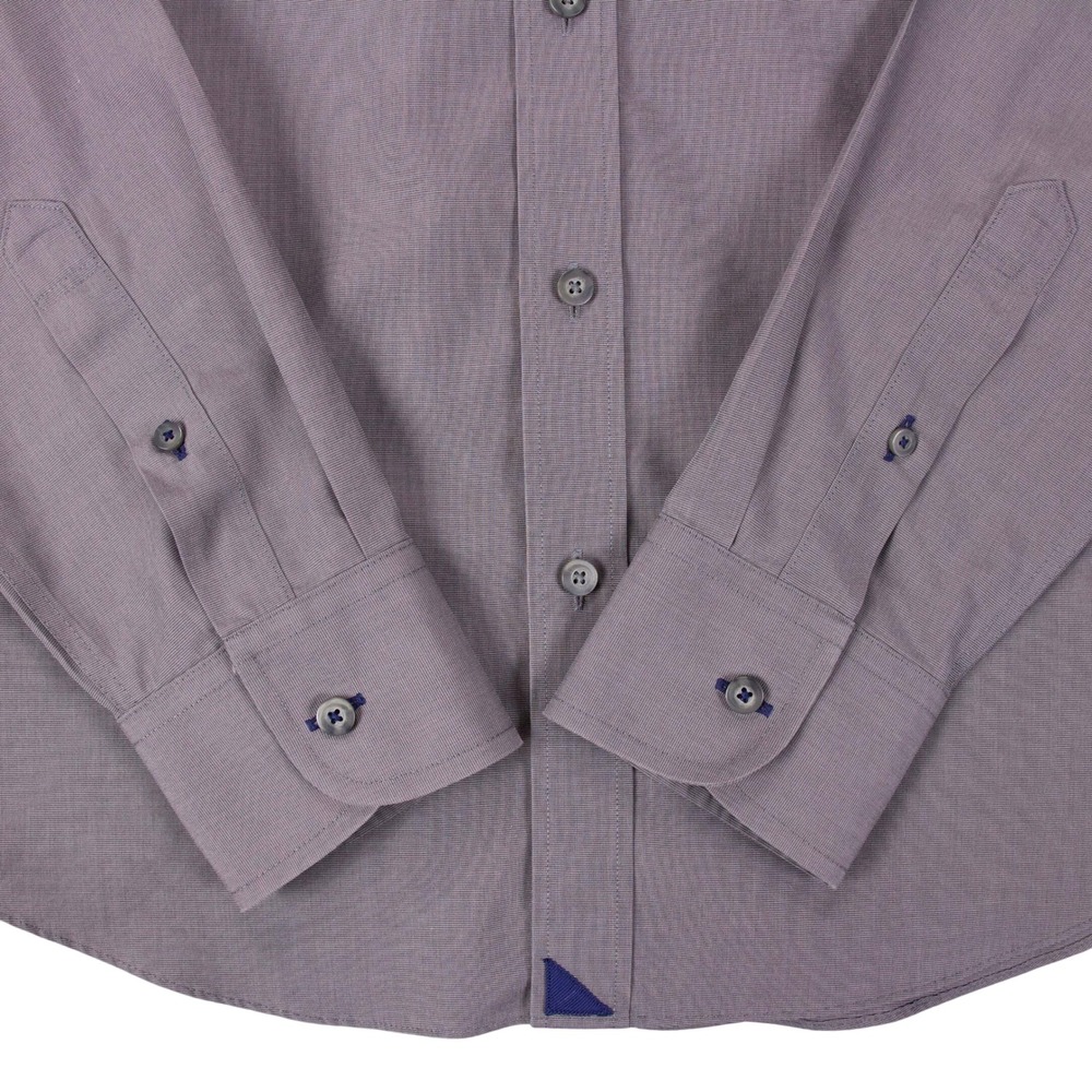 UNTUCKit Sangiovese Mens M Slim Fit Wrinkle Free Shirt Grey - Picture 3 of 12